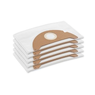 Set 5 saci praf microfibra de la PAA-home® compatibili cu aspiratorul Karcher WD2